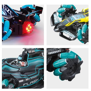 ماشین کنترلی RC مدل F1 طرح دودزا آبی remote control RC car model F1 shot 1:20 -اسباب بازی
